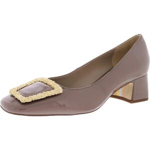 Sam Edelman Thalia Square Toe Patent Leather Pumps Size 8